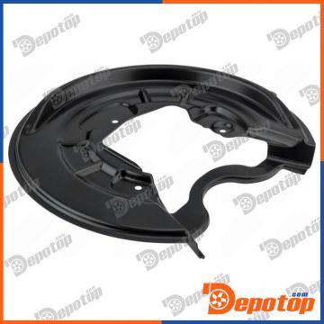 Déflecteur, disque de frein droite arrière pour VW | HTO-VW-059, 1K0615612N